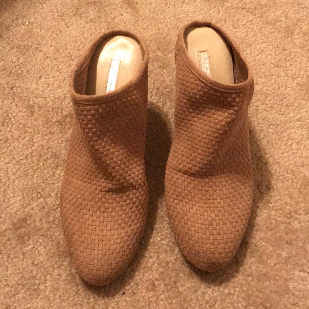 BCBG heeled mules